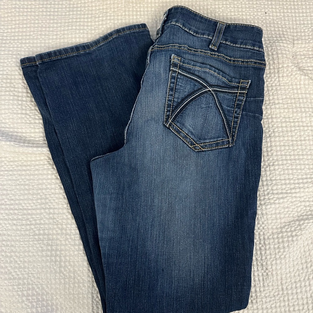 Ariat Women's Dark Blue Boot Cut Jeans